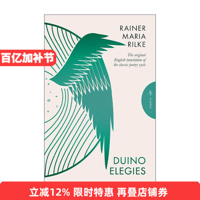 英文原版 Duino Elegies 杜伊诺哀歌 里尔克 英文版 进口英语原版书籍