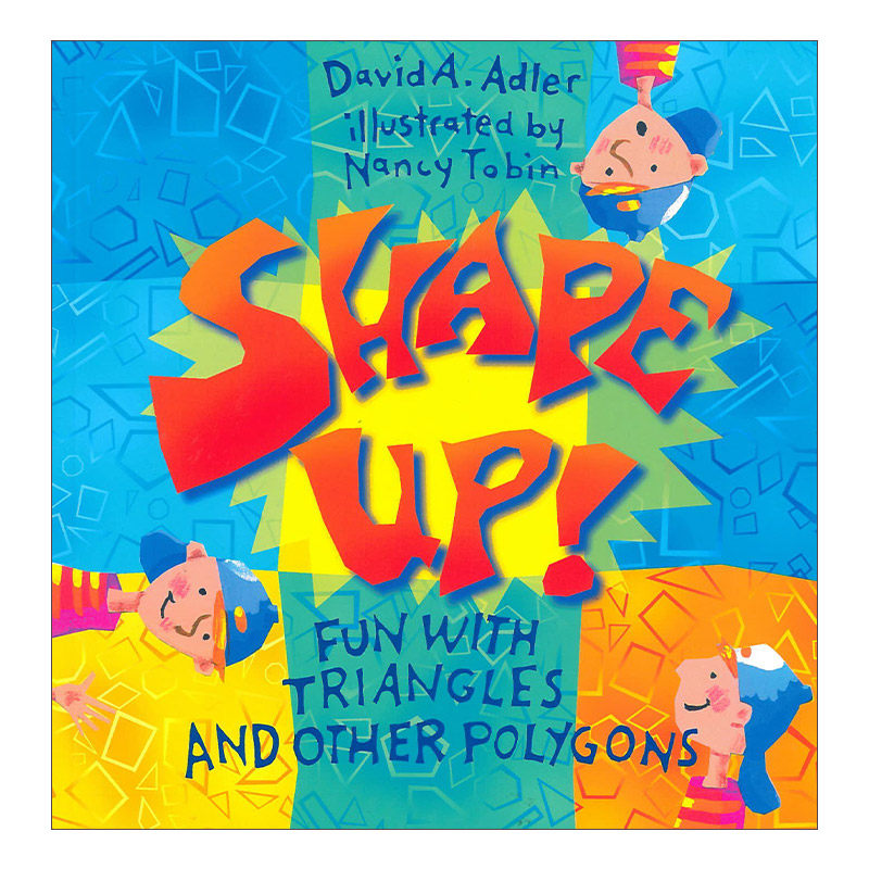 Shape Up! 形状 有趣的三角形和其他多边形 儿童启蒙认知绘本 Nancy Tobin进口原版英文书籍