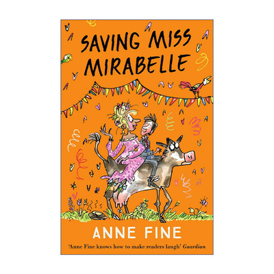 英文原版 Saving Miss Mirabelle 拯救米拉贝尔小姐 安妮·范恩 英国儿童文学桂冠作家 英文版 进口原版英文书籍