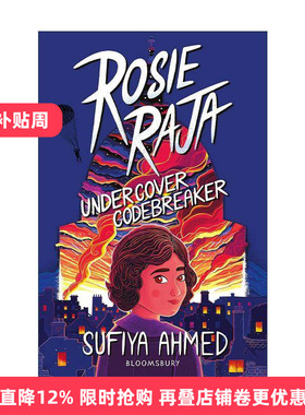 英文原版 Rosie Raja Undercover Codebreaker 罗茜·拉贾系列 秘密密码破译员 战时儿童小说 英文版 进口英语原版书籍