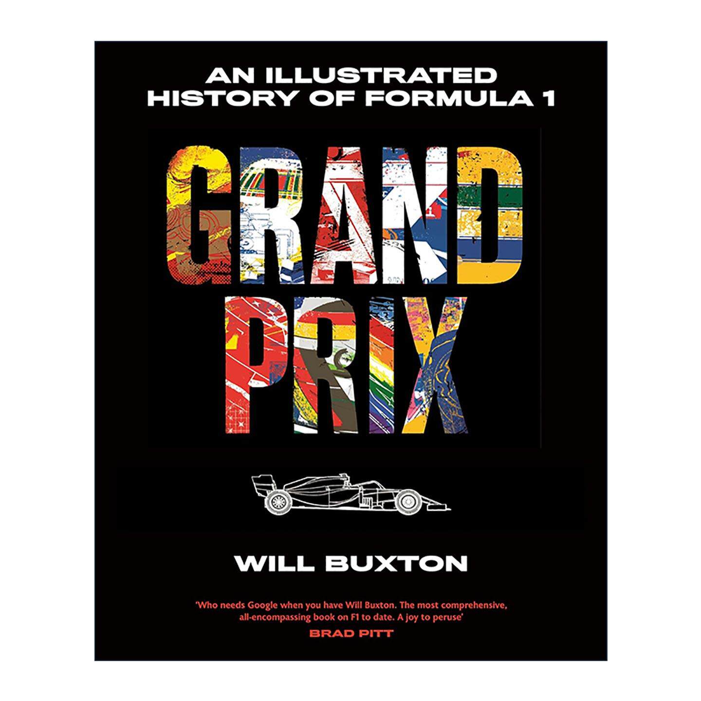 英文原版 Grand Prix 大奖赛 F1赛车插图史 精装 英文版 进口英语原版书籍