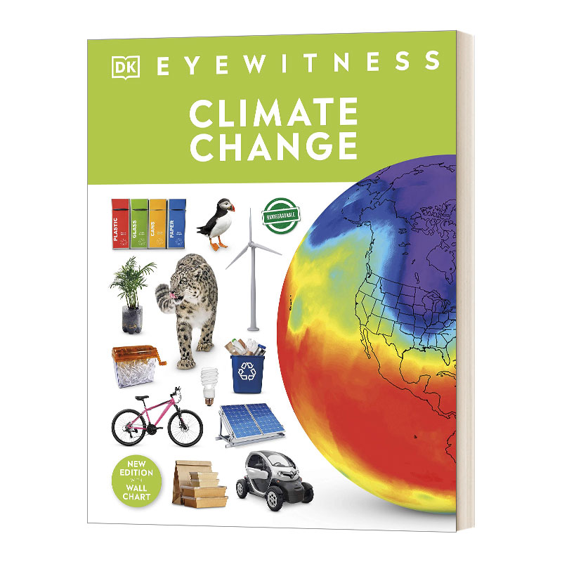 Eyewitness Climate Change 目击者系列：气候变化 精装进口原版英文书籍