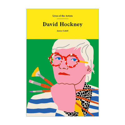 英文原版David Hockney 当代艺术家传记 艺术家生平  大卫霍克尼 精装进口书籍