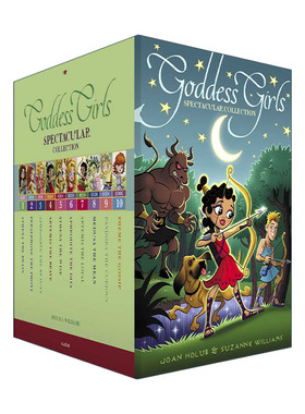 英文原版小说 Goddess Girls Spectacular Collection Boxed Set 女神女孩们 1-10册套装 英文版 进口英语原版书籍