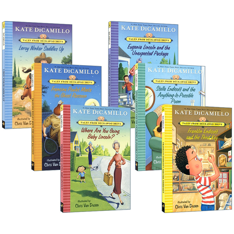 Tales from Deckawoo Drive 小猪梅西续作系列6册进口原版英文书籍