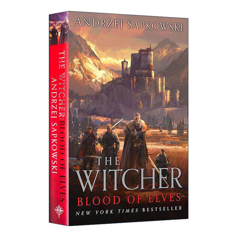 英文原版 Blood of Elves 精灵之血 巫师猎魔人1 网飞美剧原著奇幻小说精装收藏版 The Witcher 英文版 进口英语原版书籍