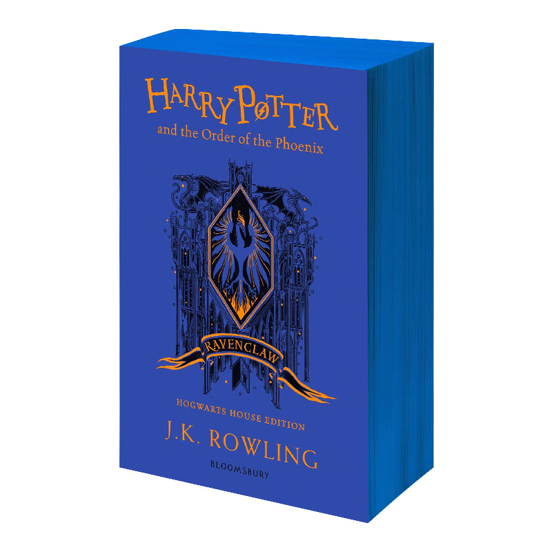 哈利波特与凤凰社拉文克劳学院平装版 Harry Potter and the Order of the Phoenix Ravenclaw Edition 英文原版小说 JK罗琳英文版