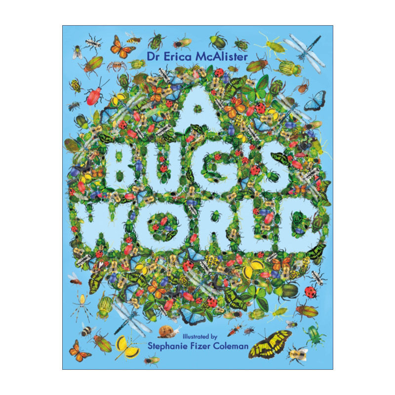 A Bug's World 虫虫的世界 儿童科普百科精装进口原版英文书籍