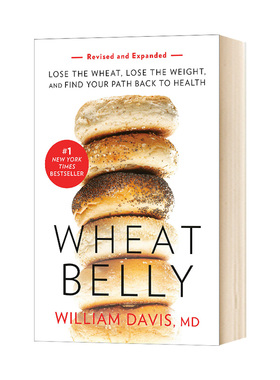 找到你减肥恢复健康的道路 Wheat Belly 英文原版书 保健养生 健康饮食书籍 William Davis 进口英语书 Rodale Books