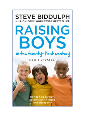 英文原版 Raising Boys in the 21St Century 养育男孩 新版 史蒂夫·比达尔夫 进口原版英文书籍