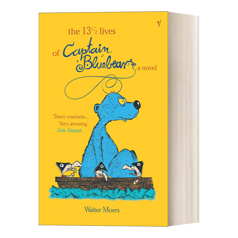 英文原版小说 13.5 Lives Of Captain Bluebear 蓝熊船长的13条半命 一只海熊的半生回忆录 瓦尔特·莫尔斯 英文版 进口英语书籍