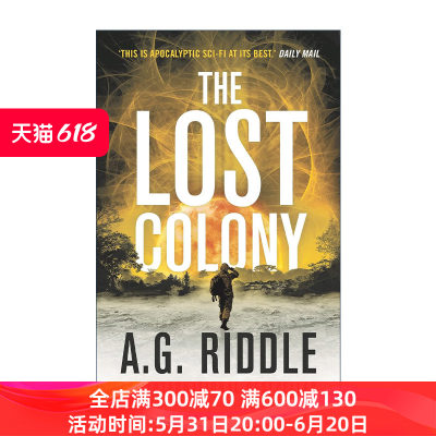 英文原版 The Lost Colony 漫长的寒冬三部曲3 失落之城 美国畅销科幻小说家A.G.利德尔 亚特兰蒂斯人类起源三部曲作者 英文版