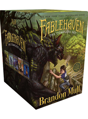 英文原版 Fablehaven Complete Set Boxed Set 奇幻王国法柏哈温1-5套装 魔灵禁地 布兰登·马尔 英文版 进口英语原版书籍