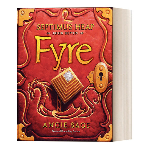Septimus Heap, Book Seven: Fyre 萨普提姆斯六部曲7进口原版英文书籍