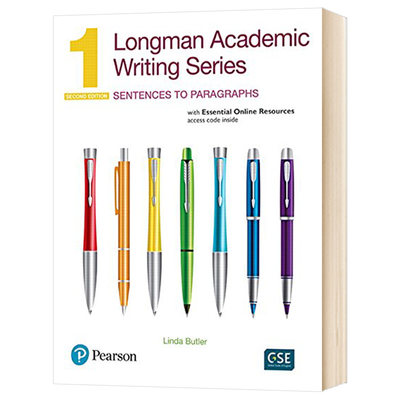 朗文学术写作系列1 从句子到段落 Longman Academic Writing Series 1 Sentences to Paragraphs 英文原版