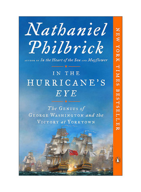 英文原版 In the Hurricane's Eye 飓风眼 美国独立战争系列3 历史传记 American Revolution Series 03 英文版 进口英语原版书籍