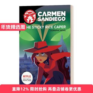 英文原版 The Sticky Rice Caper Graphic Novel 神偷卡门2 电影漫画故事图画书 Netflex剧 英文版 进口英语原版书籍