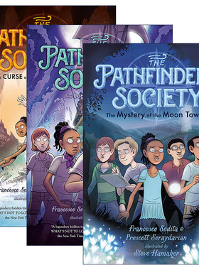 The Pathfinders Society 探索者协会1-3册进口原版英文书籍