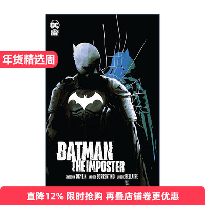 英文原版 Batman The Imposter 蝙蝠侠 赝品 冒名顶替者 DC漫画 Mattson Tomlin 英文版 进口英语原版书籍