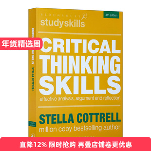 英文原版 Critical Thinking Skills 批判性思维训练手册 斯特拉·科特雷尔 第四版 英文版 进口英语原版书籍