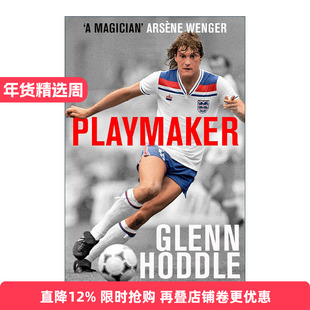 英文原版 Playmaker 英格兰传奇球星格伦·霍德尔自传 英文版 进口英语原版书籍