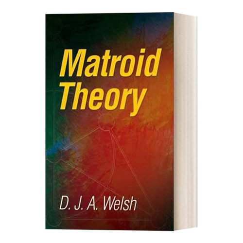 Matroid Theory  拟阵理论进口原版英文书籍