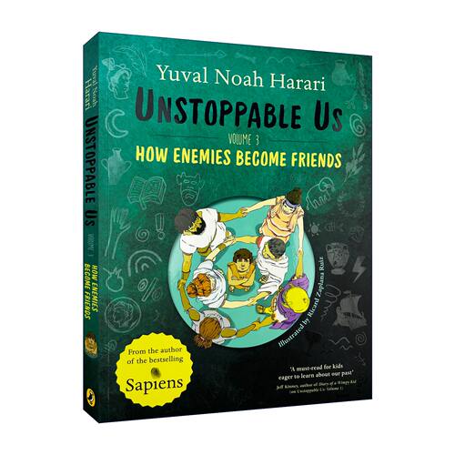 英文原版 Unstoppable Us Volume 3 势不可挡的人类 卷3 敌人如何成为朋友 人类简史作者尤瓦尔·赫拉利 英文版 进口英语原版书籍