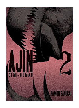 Ajin 02: Demi-Human 亚人 卷二 科幻漫画 樱井画门Gamon Sakurai进口原版英文书籍
