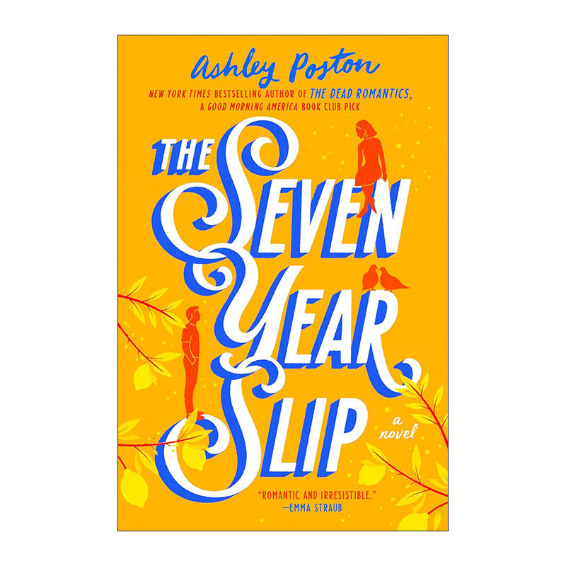 英文原版 The Seven Year Slip 七年之误 The Dead Romantics作者Ashley Poston 英文版 进口英语原版书籍 - 实物图