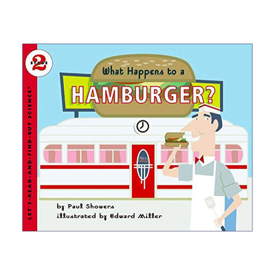 What Happens to a Hamburger? 自然科学启蒙阅读与发现2级 汉堡包进口原版英文书籍