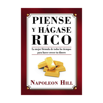 Piense y hágase rico 思考致富 西班牙语版 Napoleon Hill拿破仑•希尔进口原版英文书籍
