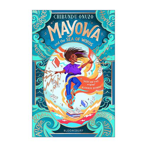 英文原版 Mayowa and the Sea of Words 马约瓦与文字之海 文字魔法少女成长小说 英文版 进口英语原版书籍