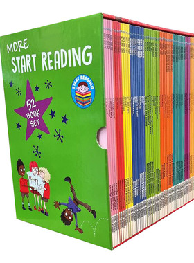 Start Reading 2 (x52 Slipcase) 儿童启蒙分级读物 2 52册套装进口原版英文书籍