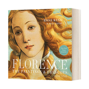 1743 Florence Frescoes 英文原版 佛罗伦萨 英文版 Paintings 世界文艺复兴时期艺术之都 The 进口英语书 绘画与壁画 1250