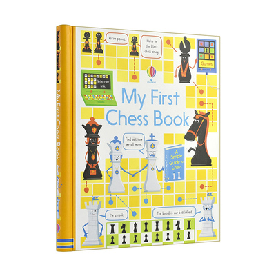 Usborne My First Chess Book 尤斯伯恩我的第一本国际象棋书 精装进口原版英文书籍
