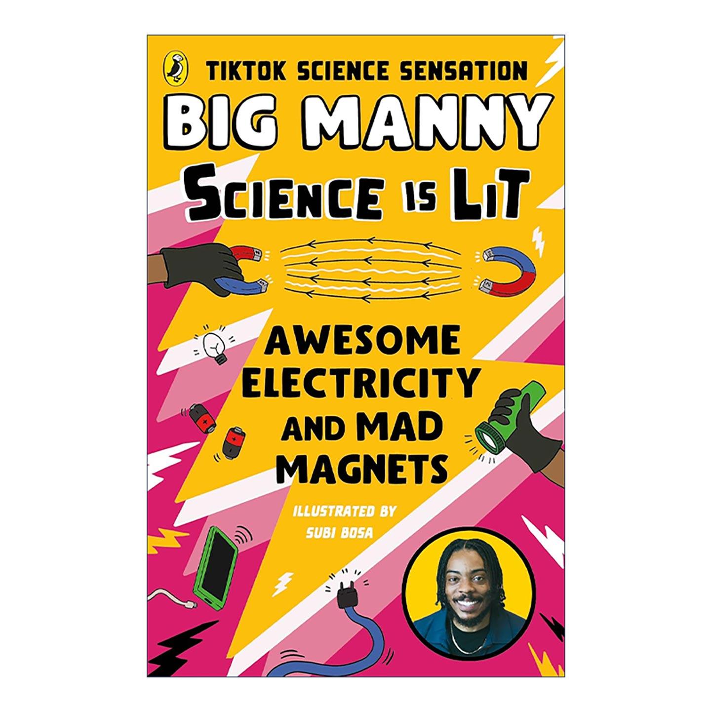 英文原版 Awesome Electricity and Mad Magnets 神奇的电与疯狂的磁 儿童科学启蒙章节读物 英文版 进口英语原版书籍