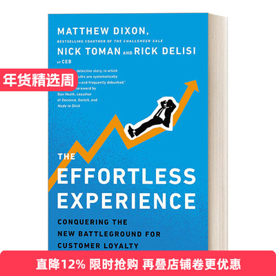 英文原版 The Effortless Experience 新客户忠诚度提升法 商业管理 营销 Matthew Dixon 精装 英文版 进口英语原版书籍