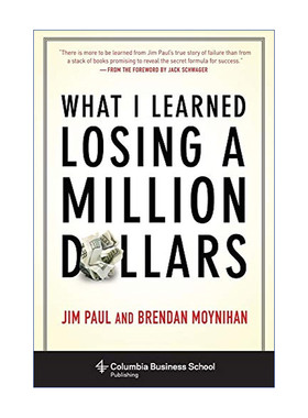 英文原版 What I Learned Losing a Million Dollars 止损 如何克服贪婪和恐惧 经典投资指南 Jim Paul 精装 进口英语原版书籍