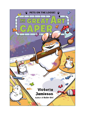 英文原版 The Great Art Caper 艺术大骗局 全彩漫画 Pets on the Loose 2 英文版 进口英语原版书籍