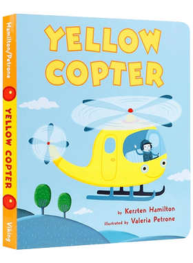 Yellow Copter 黄色直升机进口原版英文书籍