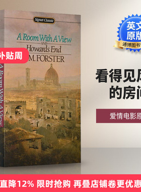 看得见风景的房间 A Room with a View 英文原版小说 爱情电影原著 霍华德庄园 进口英语书 爱德华摩根福斯特 E. M. Forster