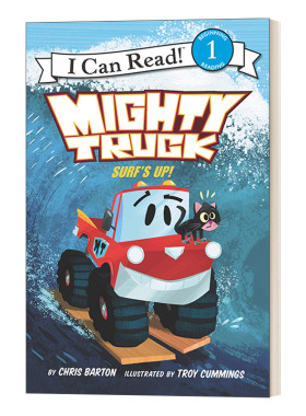 Mighty Truck: Surf's Up! 威猛卡车冲浪  I Can Read 1分级阅读进口原版英文书籍