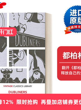 英文原版 Dubliners 都柏林人 Vintage经典图书馆系列 英文版 进口原版英文书籍