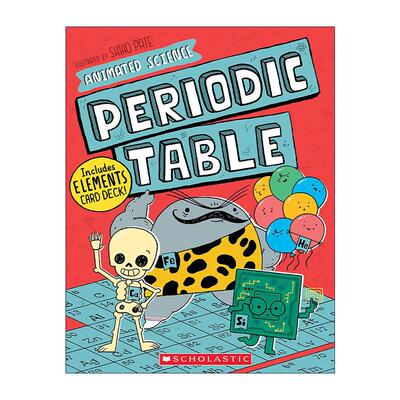 英文原版 Animated Science Periodic Table 动画科学 元素周期表 英文版 进口英语原版书籍