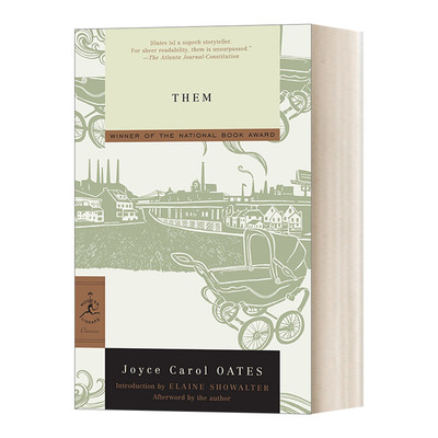 英文原版小说 Them 他们 兰登书屋现代图书馆 Joyce Carol Oates 英文版 The Wonderland Quartet 进口英语原版书籍