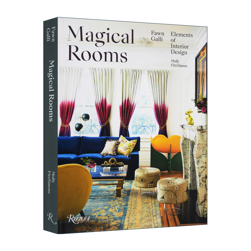 Magical Rooms 神奇房间:室内设计元素装潢装修室内设计 精装进口原版英文书籍