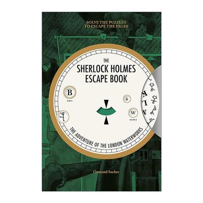 英文原版 The Sherlock Holmes Escape Book The Adventure of the London Waterworks 福尔摩斯密室逃脱系列 伦敦水厂冒险 益智