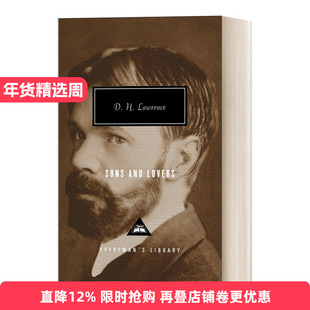 英文原版小说 Sons and Lovers 儿子与情人 D. H. Lawrence戴维·赫伯特·劳伦斯 人人图书馆当代经典系列 精装 英文版 进口书籍