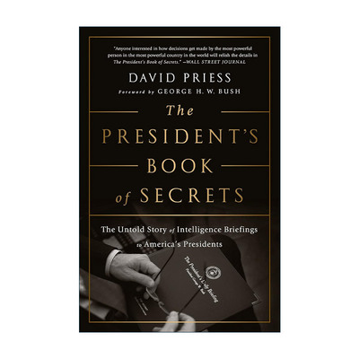 英文原版 The President's Book of Secrets 总统的秘密之书 向美国总统通报情报的不为人知的故事 英文版 进口英语原版书籍
