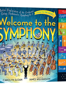 Welcome to the Symphony欢迎来到交响乐团 发声书进口原版英文书籍